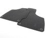 ES#449186 - 8J1863691FT05 - Front Carpeted Floor Mat Set - Soul (Black) - Don't let worn or dirty floor mats ruin the look of your Audi - Genuine Volkswagen Audi - Audi