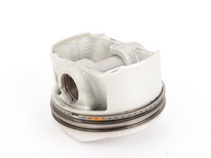 ES#2158316 - 06E107066DM - Piston Assembly - Cylinders 1-3 - Priced Each - Includes piston rings, wrist pin, and circlips - Genuine Volkswagen Audi - Audi