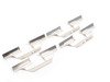 ES#2093768 - 4D0698451F - Rear Brake Pad Set - Restore the stopping power in your vehicle - ATE - Audi