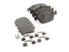 ES#2992563 - 8r0698151fKT - Front & Rear Brake Pad Kit - Factory replacement pads for a stock feel, includes front and rear pads - Genuine Volkswagen Audi - Audi