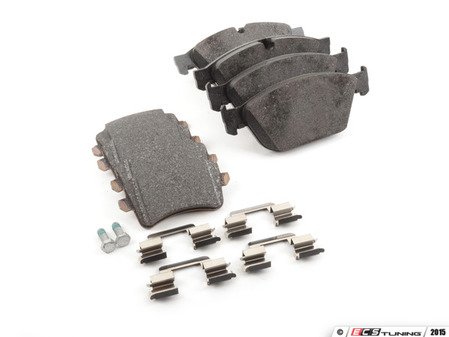 ES#2992563 - 8r0698151fKT - Front & Rear Brake Pad Kit - Factory replacement pads for a stock feel, includes front and rear pads - Genuine Volkswagen Audi - Audi