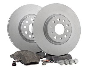 ES#2586564 - 1K0615301AA1KT - Front Brake Service Kit - Everything you need to service your brakes in an afternoon - Genuine Volkswagen Audi - Volkswagen