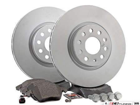 ES#2586564 - 1K0615301AA1KT - Front Brake Service Kit - Everything you need to service your brakes in an afternoon - Genuine Volkswagen Audi - Volkswagen