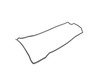 ES#2866744 - 1110100430 - valve cover gasket set - Includes valve cover gasket and spark plug bore seals - Febi - Mercedes Benz
