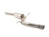 ES#3107016 - 140315 - Performance Cat-Back Exhaust System - single exit - 2.5" stainless steel with dual 3.5" polished stainless tips - Borla - Audi