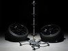ES#2660913 - 003639SCH01A - Wheel Storage Rack With Casters - Neatly organize, store, and move your extra wheels - Schwaben - Audi BMW Volkswagen Mercedes Benz MINI Porsche