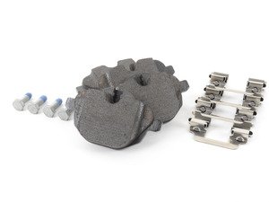 ES#2996532 - 34216796741 - Rear Brake Pad Set - A high quality alternative to OEM brake pads - Textar - BMW