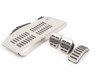 ES#1796 - TTPSWDP - Full Pedal Set - Includes: Dead, Throttle, Clutch & Brake pedal pads - Genuine Volkswagen Audi - 