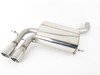 ES#2828100 - SSXVW045 - Cat-Back Exhaust System - Resonated - 2.75" stainless steel with twin 76.2mm polished tips - Milltek Sport - Audi