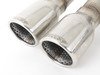 ES#2828100 - SSXVW045 - Cat-Back Exhaust System - Resonated - 2.75" stainless steel with twin 76.2mm polished tips - Milltek Sport - Audi