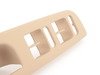 ES#9737 - 3B1867171Er48 - Left Grab Handle/Window Switch Cover - Light Beige - (NO LONGER AVAILABLE) - For 4 Door vehicles with power windows - Genuine Volkswagen Audi - 