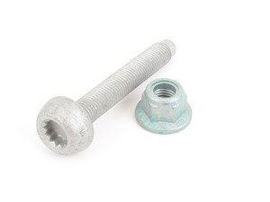 ES#2872976 - N90954801S1 - Spindle Pinch Hardware Kit - One Side - Nut & bolt that secures the front strut to the knuckle. One kit per side - Febi - Audi Volkswagen