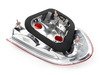 ES#174832 - 63218384843 - Outer Tail Light - Left - White and Red design - Genuine BMW - BMW