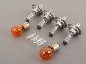 ES#2763077 - 400809000007KT5 - Front Bulb Refresh Kit - Replace all the bulbs in both headlights and side-markers. - Assembled By ECS - Mercedes Benz