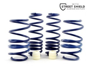 ES#2996687 - 54787KT - H&R Sport Springs WITH ECS Street Shield - Upgrade looks and handling with sport springs while adding protection with the ECS Tuning Aluminum Street Shield - Assembled By ECS - 