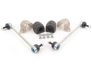 ES#2603118 - 31352229756KT1 - Front Sway Bar Installation Kit - Everything you need to install a new OE front sway bar including Meyle HD end links - Assembled By ECS - BMW