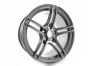 ES#262050 - 36116787648 - 19" Double Spoke Style 313 Wheel - Priced Each - (NO LONGER AVAILABLE) - 19x9 ET39. Limited quantities available. - Genuine BMW - 