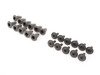 ES#2952371 - 1c08099612KT - Front Fender Liner Hardware Kit  - All hardware needed to install front fender liners. Priced per side - Genuine Volkswagen Audi - Volkswagen