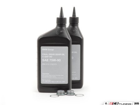 ES#2594566 - 33107609536KT1 - Differential Service Kit - Everything you need to service your differential. - Assembled By ECS - BMW