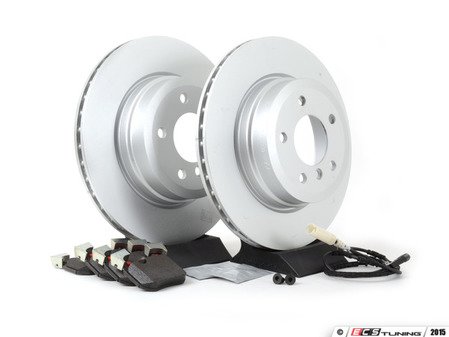 ES#2649819 - 34216855003-KT2 - Rear Brake Service Kit - Featuring OEM BMW rotors and OEM BMW pads - Genuine BMW - BMW