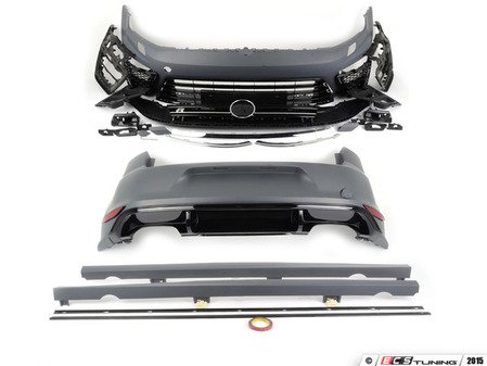 ES#2972799 - 014281BRP02A - MK7 Golf R Full Body Conversion Kit - Get the Golf R look with this full conversion kit - Bremmen Parts - Volkswagen