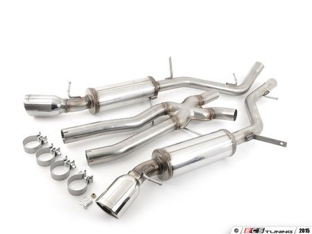 ES#2532882 - 16542 - Magnaflow Sport Cat-Back Exhaust - 2.5" stainless steel with dual 4" round tips - Magnaflow - BMW