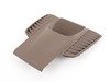 ES#2147343 - 95855218901DE1 - Upper Center Dashboard Trim - Umber - For vehicles with compass, analog clock, or Sport Chrono package - Genuine Porsche - Porsche