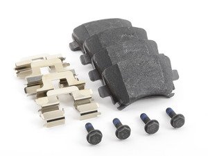 ES#1306811 - 1K0698451G - Rear Brake Pad Set  - Composite pads that are a great solution for your daily driver - TRW - Audi Volkswagen