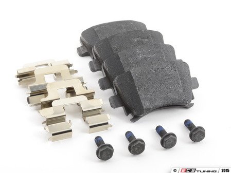 ES#1306811 - 1K0698451G - Rear Brake Pad Set  - Composite pads that are a great solution for your daily driver - TRW - Audi Volkswagen