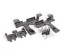 ES#2767997 - 63122355766 - Rally Light Brackets - Pair - **Euro Models** Used for vehicles with additional rally driving lights - Genuine MINI - MINI