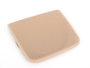ES#120431 - 51468231395 - Rear Deck Speaker Cover - Priced Each - Hellbeige/Light Biege. Protects the speakers located in the rear deck - Genuine BMW - BMW