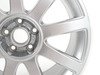 ES#372027 - 4B3601025R1H7 - 18" 9-Spoke Wheel - Priced Each - (NO LONGER AVAILABLE) - 18"x8.5" ET30 5x112 Silver - Genuine Volkswagen Audi - 