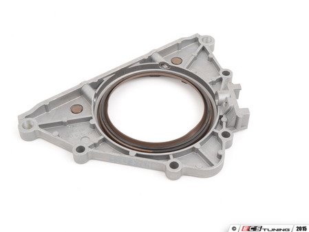 ES#253990 - 11147794168 - Rear case plate - Includes rear main seal - Genuine BMW - BMW