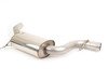 ES#2953959 - ssxvw226KT - Turbo-Back Exhaust System - Resonated - 3" Down pipe with Hi-Flow Sports cat and 2.75" stainless steel cat-back with smaller rear silencer & twin 80mm polished tips - Milltek Sport - Audi