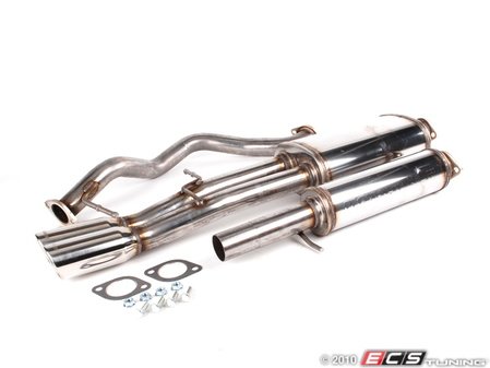 ES#1892664 - 15669 - Cat-Back Exhaust System - Fully polished 2.25" system - Magnaflow - Volkswagen