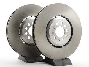 ES#2765394 - 1j0615302akt - Front Brake Rotors - Pair (334x32) - Restore the stopping power in your vehicle - ATE - Audi Volkswagen