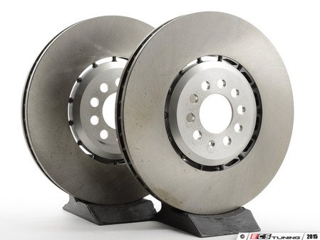 ES#2765394 - 1j0615302akt - Front Brake Rotors - Pair (334x32) - Restore the stopping power in your vehicle - ATE - Audi Volkswagen
