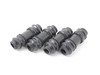 ES#2960482 - 104.13220 - Posi Quiet Semi-Metallic Front Brake Pad Set - Semi-metallic formula for consistent braking. Includes shims and hardware. - Centric - Audi