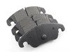 ES#2960482 - 104.13220 - Posi Quiet Semi-Metallic Front Brake Pad Set - Semi-metallic formula for consistent braking. Includes shims and hardware. - Centric - Audi