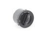 ES#420569 - 7L6941431AG3X1 - Automatic Headlight switch - black - Controls headlights and front fog lights - Genuine Volkswagen Audi - Volkswagen