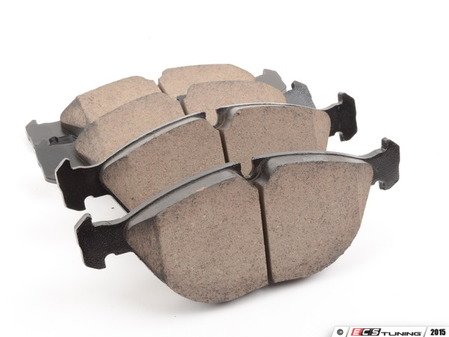 ES#1884329 - EUR682 - Front Euro Ceramic Brake Pad Set - Offers excellent pedal feedback, low dust, and smooth initial bite. A favorite among BMW enthusiasts. - Akebono - Audi BMW Volkswagen Mercedes Benz