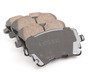 ES#2593758 - EUR1111KT - Front & Rear Euro Ceramic Brake Pad Kit - Ceramic composite developed to meet low dust & noise requirements, includes front and rear pads - Akebono - Audi