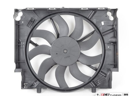 ES#2703283 - 17427603658 - Fan Assembly - With Frame - Mounted in behind the radiator, referred to by BMW as the "Puller Fan" - Mahle-Behr - BMW