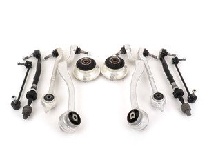 ES#2792622 - 31129068753KT1 - Front Suspension Refresh Kit - Level 2 - Control arms, tie rods, and stabilizer end links for a more complete front suspension rebuild - Assembled By ECS - BMW