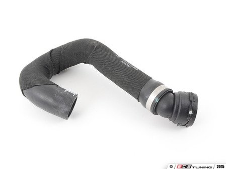 ES#390007 - 4F0121055N - Radiator Hose - lower - Complete assembly with quick-coupling piece - Genuine Volkswagen Audi - Audi