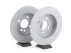 ES#2598704 - 34116858652KT15 - Front & Rear Brake Service Kit - Featuring Zimmerman rotors and ECS DD23 Daily Driver ceramic pads - Assembled By ECS - MINI