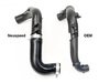 ES#2998948 - 48.02.47 - HI-FLO Turbo Discharge Conversion - Black - Remove serious restriction from the discharge side of the turbocharger - Neuspeed - Audi Volkswagen