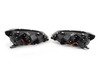 ES#2862431 - PR0YDVJ11LTDRLBK - Projector Headlight Set - Black - Features LED light tubes and pods as DRLs - Spyder - Volkswagen