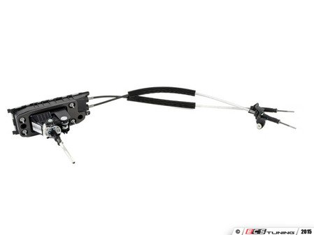 ES#2797371 - 5QD711049C - 6-speed Manual Shiftter Assembly - Contains new cables, transmission bracket, and shift rod - Genuine Volkswagen Audi - Volkswagen