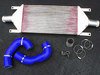 ES#1832568 - FMTT225B - Front Mount Intercooler Kit - Blue Hoses - (NO LONGER AVAILABLE) - Bolt in performance, fits under stock bumper - Forge - 